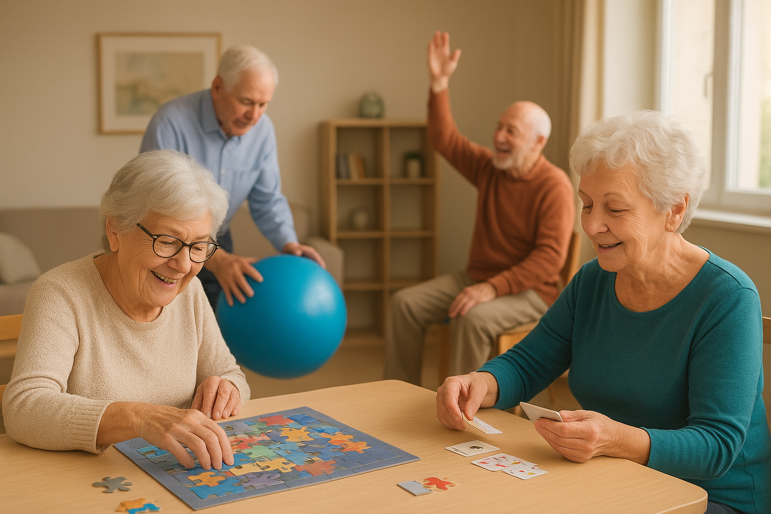 Atividade Psicomotora com a População Idosa